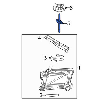Ford OE - Spare Tire Stud