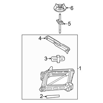 Ford OE - Rear Body & Floor - Jack & Components