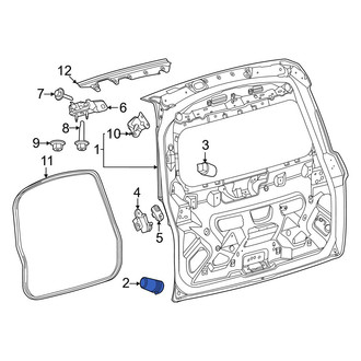 Ford OE - Liftgate Stop Bumper