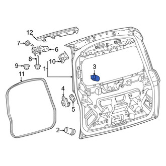 Ford OE - Liftgate Stop Bumper