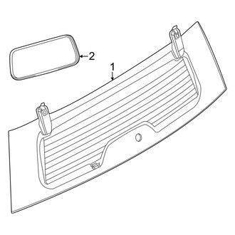 Ford OE - Lift Gate - Glass