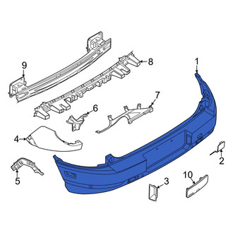 Ford OE - Rear Bumper Cover