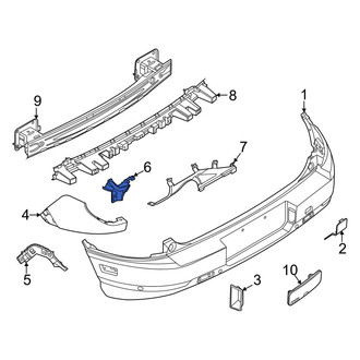 Ford OE - Rear Left Bumper Cover Bracket