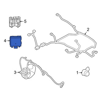 Ford OE - Rear Blind Spot Detection System Warning Sensor