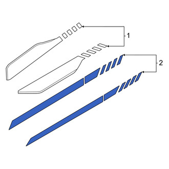 Ford OE - Rear Left Exterior Decal