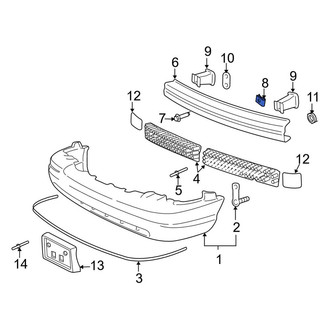 Ford OE - Lower Automatic Transmission Oil Cooler Nut