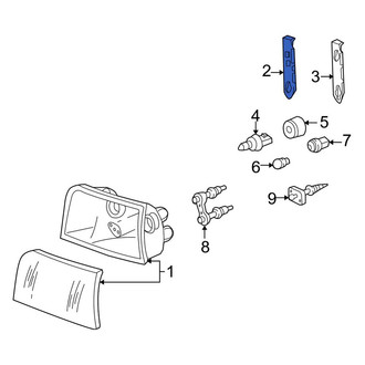 Ford OE - Inner Headlight Bracket