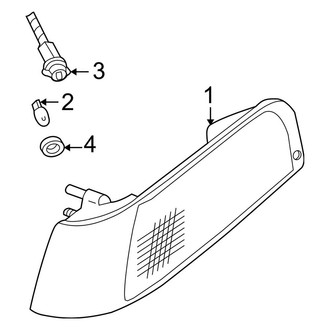 Ford OE - Front Lamps - Side Marker Lamps