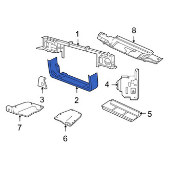 Ford OE - Front Lower Radiator Support Tie Bar