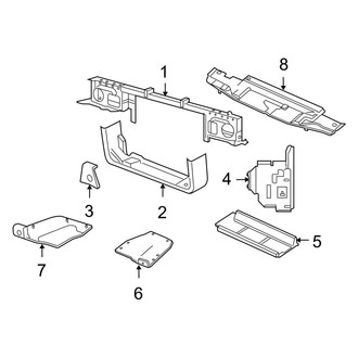 Ford OE - Radiator Support