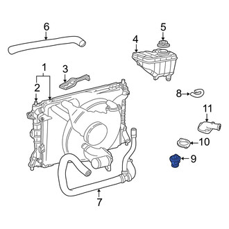 Ford OE - Engine Coolant Thermostat