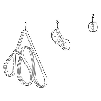 Ford OE - Cooling - Belts & Pulleys