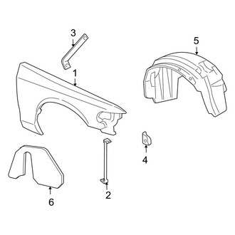 Ford OE - Fender & Components