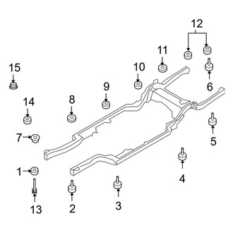 Ford OE - Frame Components (Mounts)