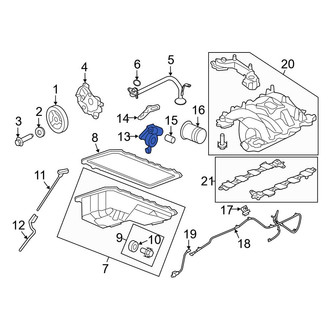 Ford OE - Engine Oil Filter Adapter
