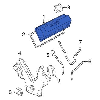 Ford OE - Left Engine Valve Cover
