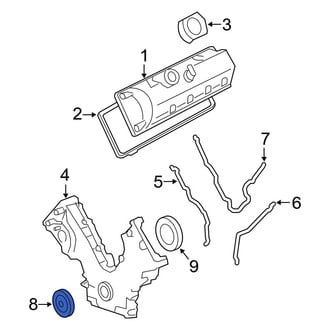 Ford OE - Front Engine Crankshaft Seal