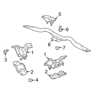 Ford OE - Engine & Transmission Mounting