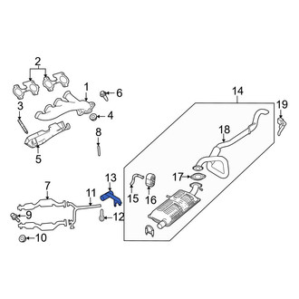 Ford OE - Exhaust System Hanger