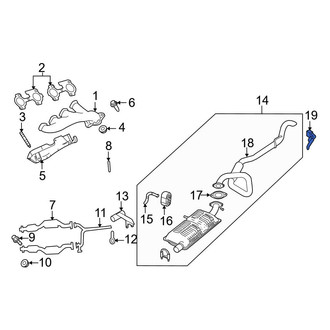 Ford OE - Exhaust System Hanger
