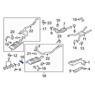 Ford OE - Exhaust System Hanger