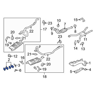 Ford OE - Exhaust Manifold Gasket