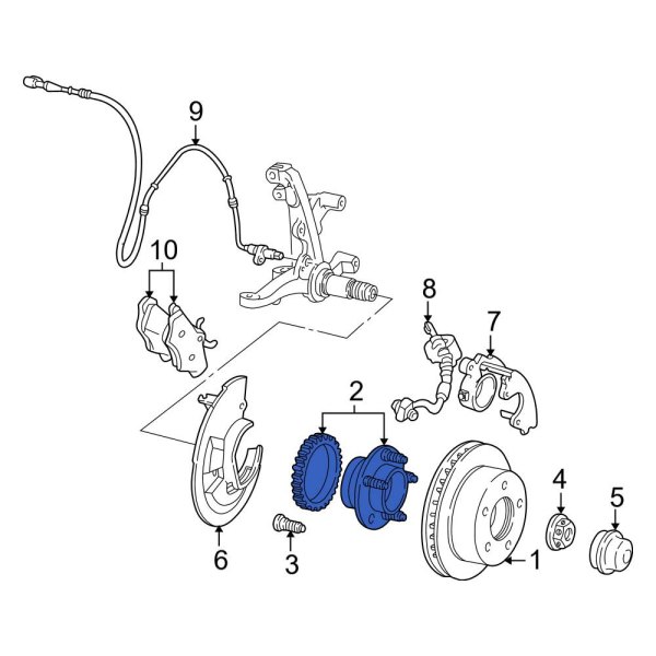 Wheel Bearing and Hub Assembly