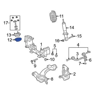 Ford OE - Front Coil Spring Insulator