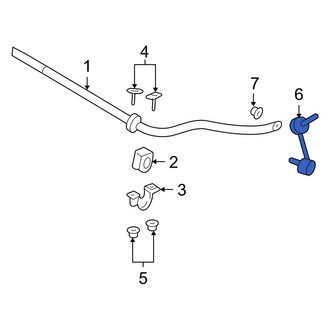 Ford OE - Front Suspension Stabilizer Bar Link