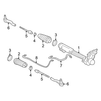 Ford OE - Steering Gear & Linkage (Base / LWB / LX / Police Interceptor / S)