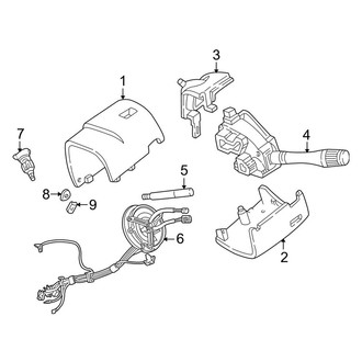 Ford OE - Steering Column - Shroud, Switches & Levers