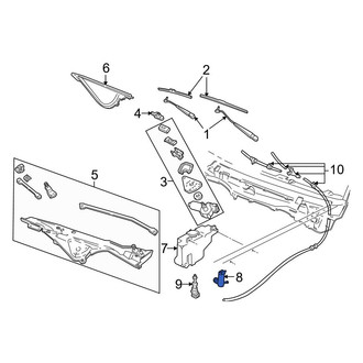 Ford OE - Windshield Washer Pump