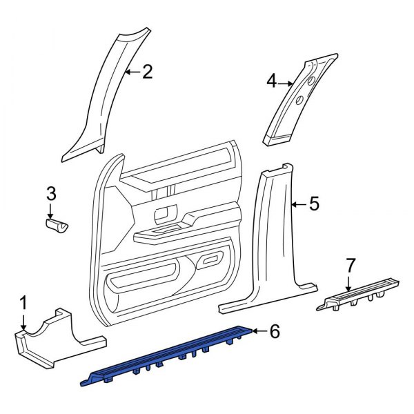 Door Sill Plate