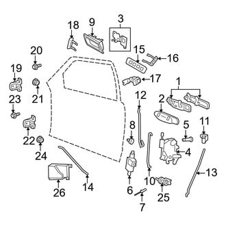 Ford OE - Front Door - Lock & Hardware
