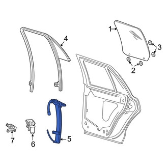 Ford OE - Rear Left Window Regulator