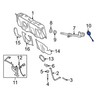 Ford OE - Fuel Tank Cap