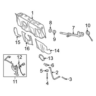Ford OE - Fuel System Components