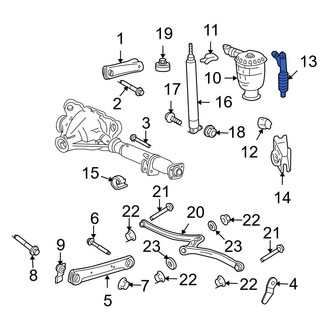 Ford OE - Rear Suspension Ride Height Sensor