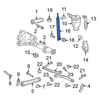 Ford OE - Rear Suspension Shock Absorber