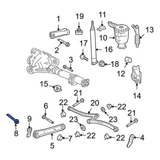 Ford OE - Suspension Shock Absorber Bolt
