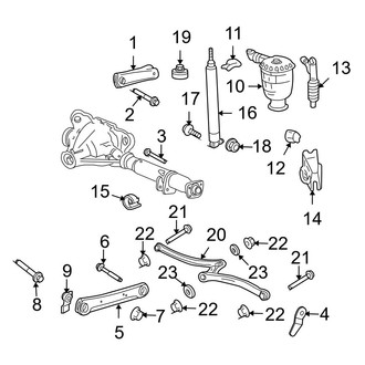 Ford OE - Rear Suspension - Suspension Components (Air Spring)