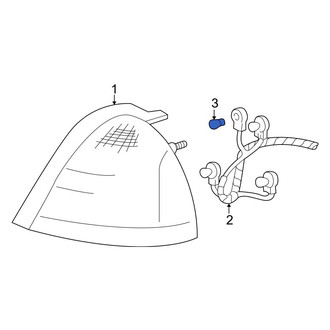 Ford OE - Tail Light Bulb