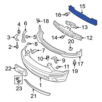 Ford OE - Front Bumper Impact Bar