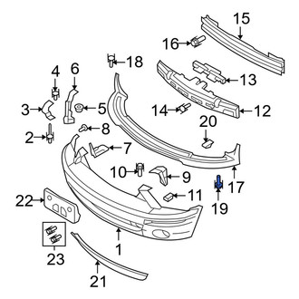 Ford OE - Valance Panel Bolt