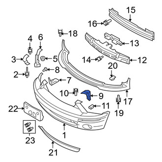 Ford OE - Front Right Bumper Cover Bracket