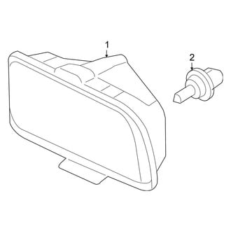Ford OE - Front Lamps - Headlamp Components (Halogen)