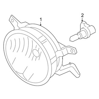 Ford OE - Front Lamps - Fog Lamps (GT Coupe)