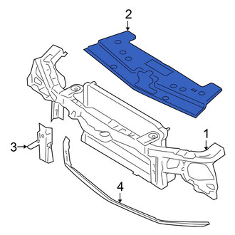 Ford OE - Front Upper Radiator Support Air Deflector