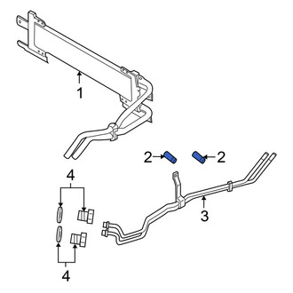 Ford OE - Automatic Transmission Oil Cooler Clamp