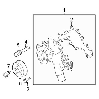 Ford OE - Cooling - Water Pump